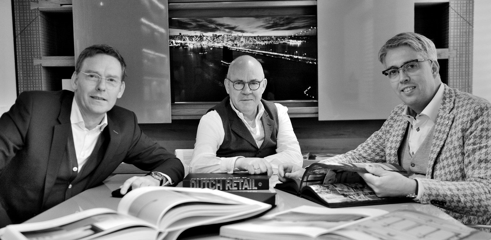 Rick Blankenstijn, Bert Blankenstijn en Nico Schreuder van WSB Design