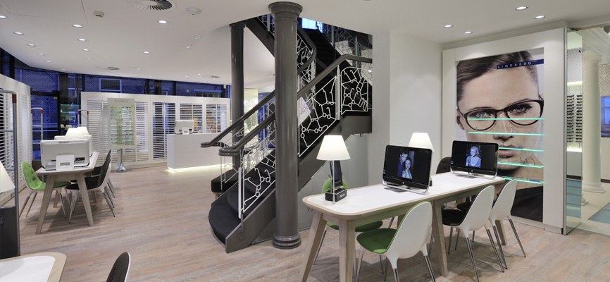 Van der Leeuw Optik | Delft (NL): Entwurf und Ladeneinrichtung Optik mit Erfolg: - 