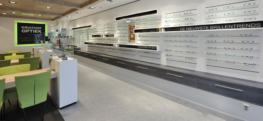 Kruithof Optik: Neugestaltung Optik und Ladeneinrichtung - 