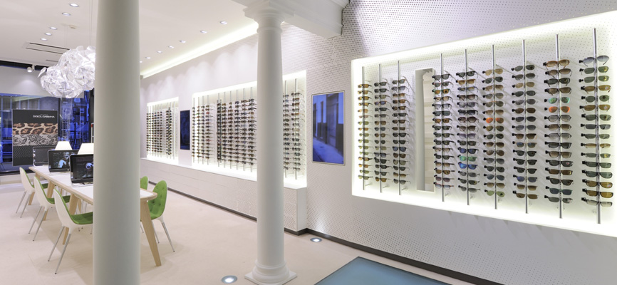 Van der Leeuw Optik | Delft (NL): Entwurf und Ladeneinrichtung Optik mit Erfolg: - 