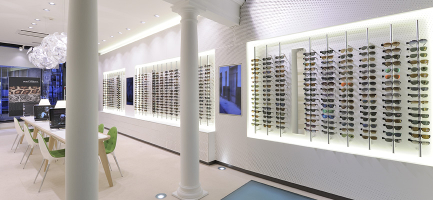 Van der Leeuw Optik | Delft (NL): Entwurf und Ladeneinrichtung Optik mit Erfolg: - 
