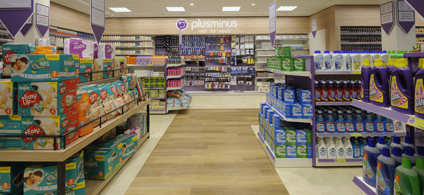 Plusminus, Ede - Retail design