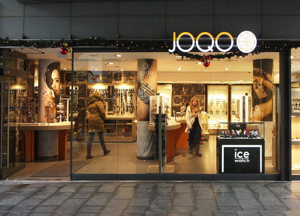 Joqo Shopconcept- WSB Ladenbau Schmuck Uhren