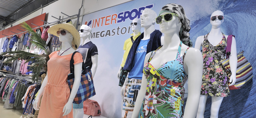 Intersport Megastore Roermond (NL): Ladenbau Sport - Sport