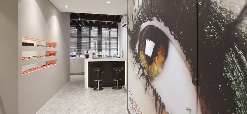 Matthijs Optik | Gent (BE): Einzigartige Einrichtung und Ladenbau Optik – - 