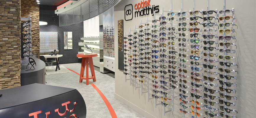 Matthijs Optik | Gent (BE): Einzigartige Einrichtung und Ladenbau Optik – - 