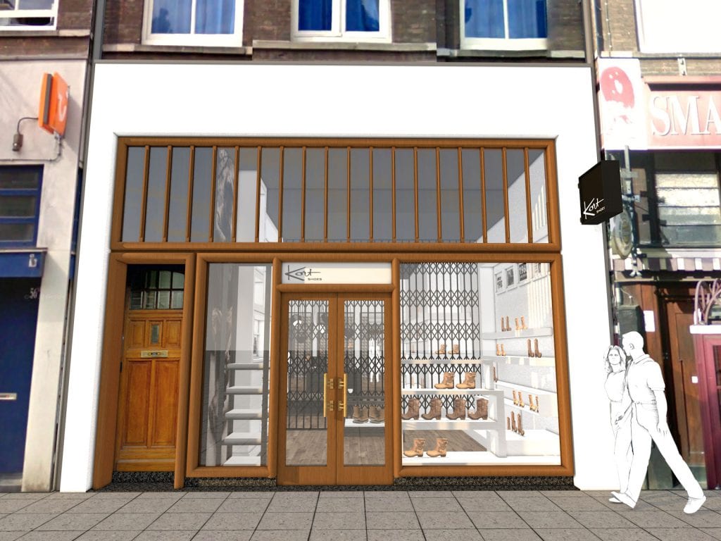 Neue Einrichtung Kort Shoes in Amsterdam