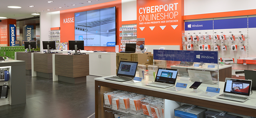 Cyberport – Munich (DE) und Wien (AU) – Konzeptentwurf - Elektronik