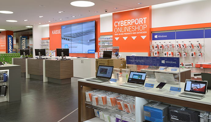 Cyberport – Munich (DE) und Wien (AU) – Konzeptentwurf - Elektronik