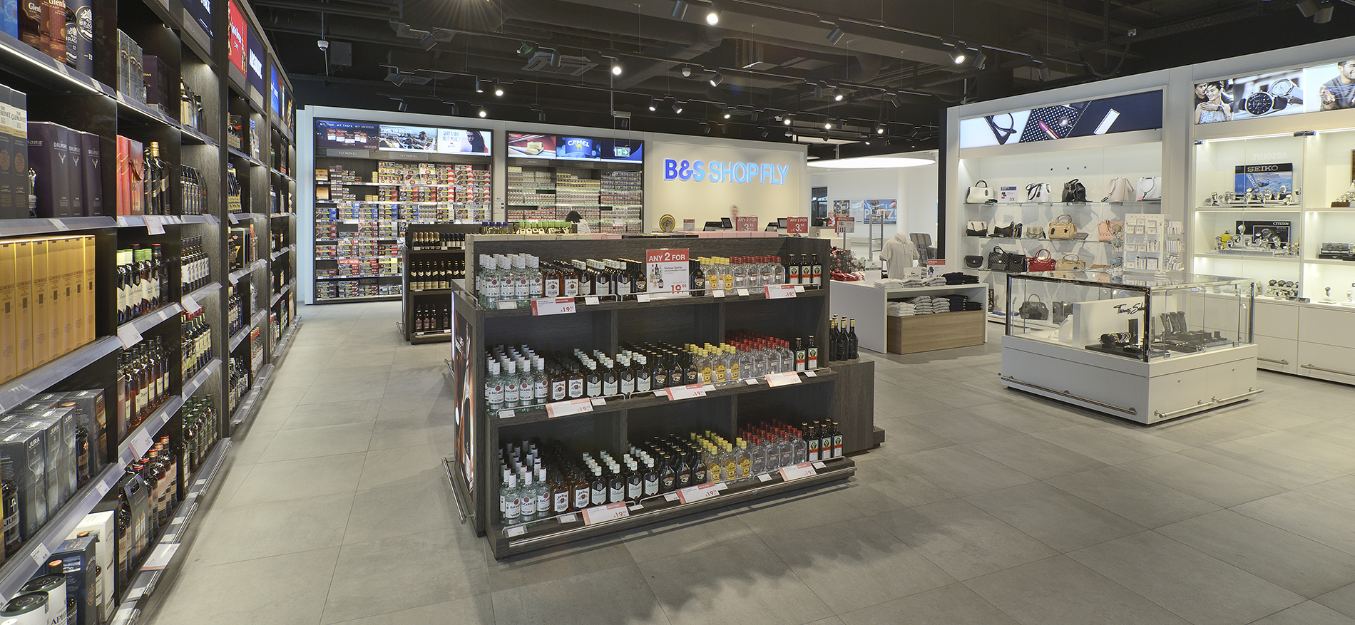 Shop&Fly | Bremen (DE) – Ladeneinrichtung Flughafen - Retail design