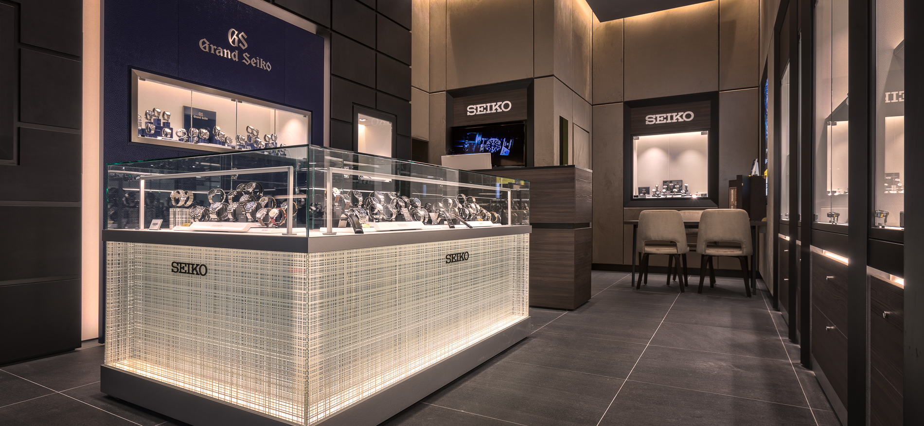 Seiko Boutique | Shop-Konzept - Schmuck