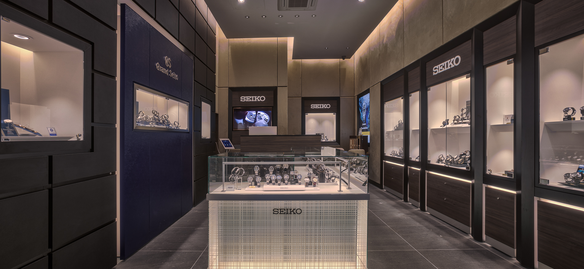 Seiko Boutique | Shop-Konzept - Schmuck