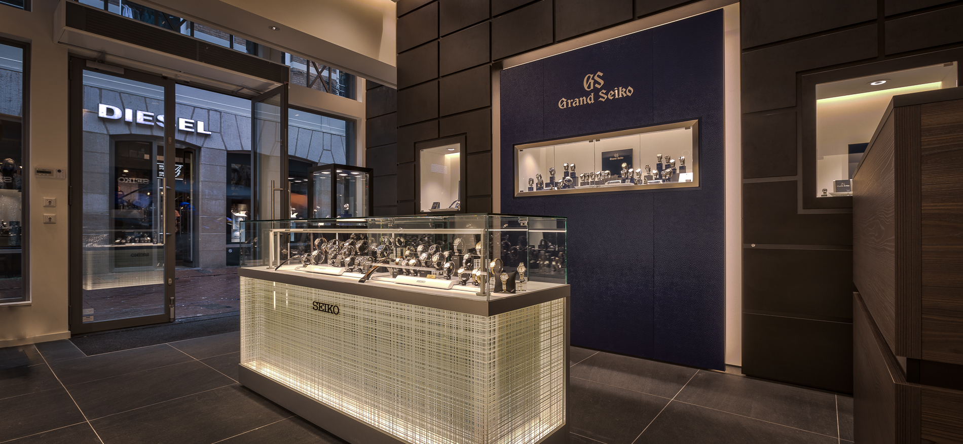 Seiko Boutique | Shop-Konzept - Schmuck