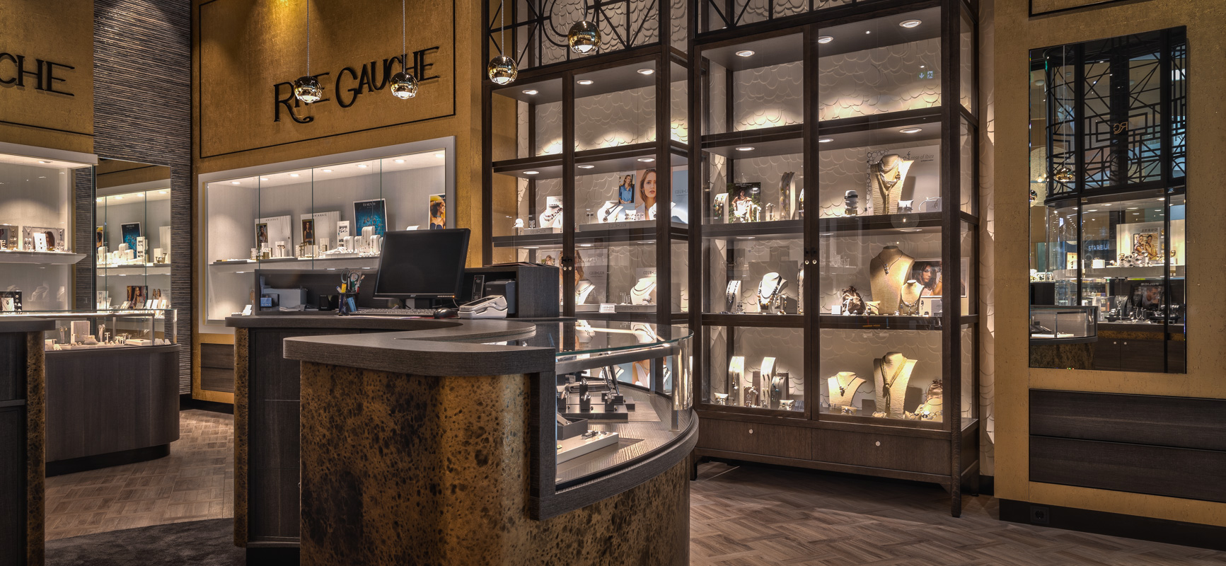 Bijouterie Rive Gauche | Ladeneinrichtung Cloche d’Or, Luxembourg - 