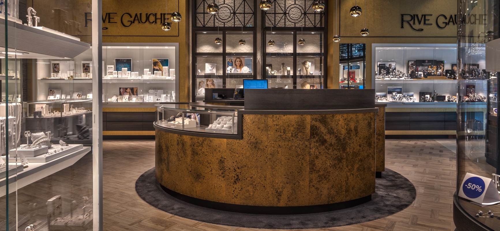 Bijouterie Rive Gauche | Ladeneinrichtung Cloche d’Or, Luxembourg - 