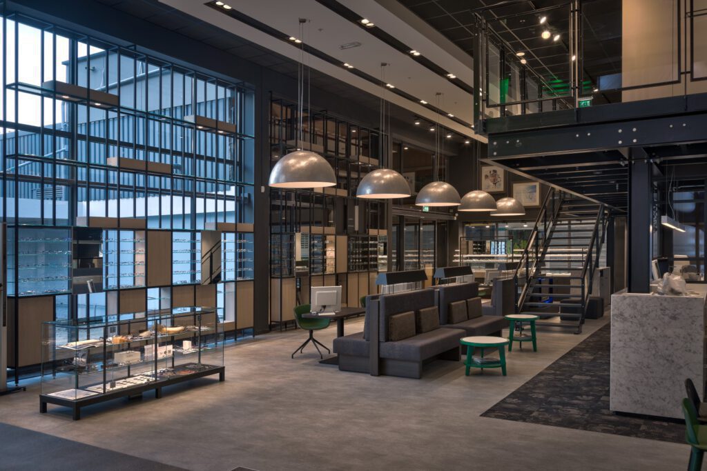 Ladeneinrichtung Groenhof Optik | Design + Erlebnis - Optik