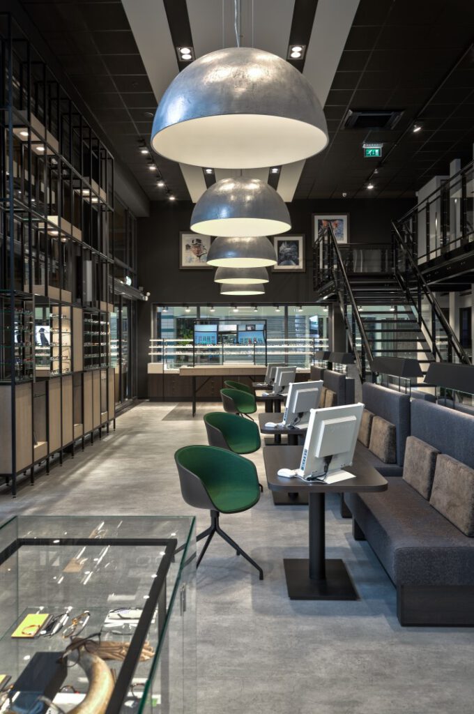 Ladeneinrichtung Groenhof Optik | Design + Erlebnis - Optik