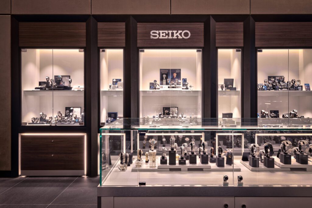 Seiko Boutique | Shop-Konzept - Schmuck