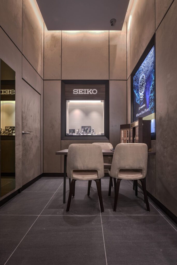 Seiko Boutique | Shop-Konzept - Schmuck