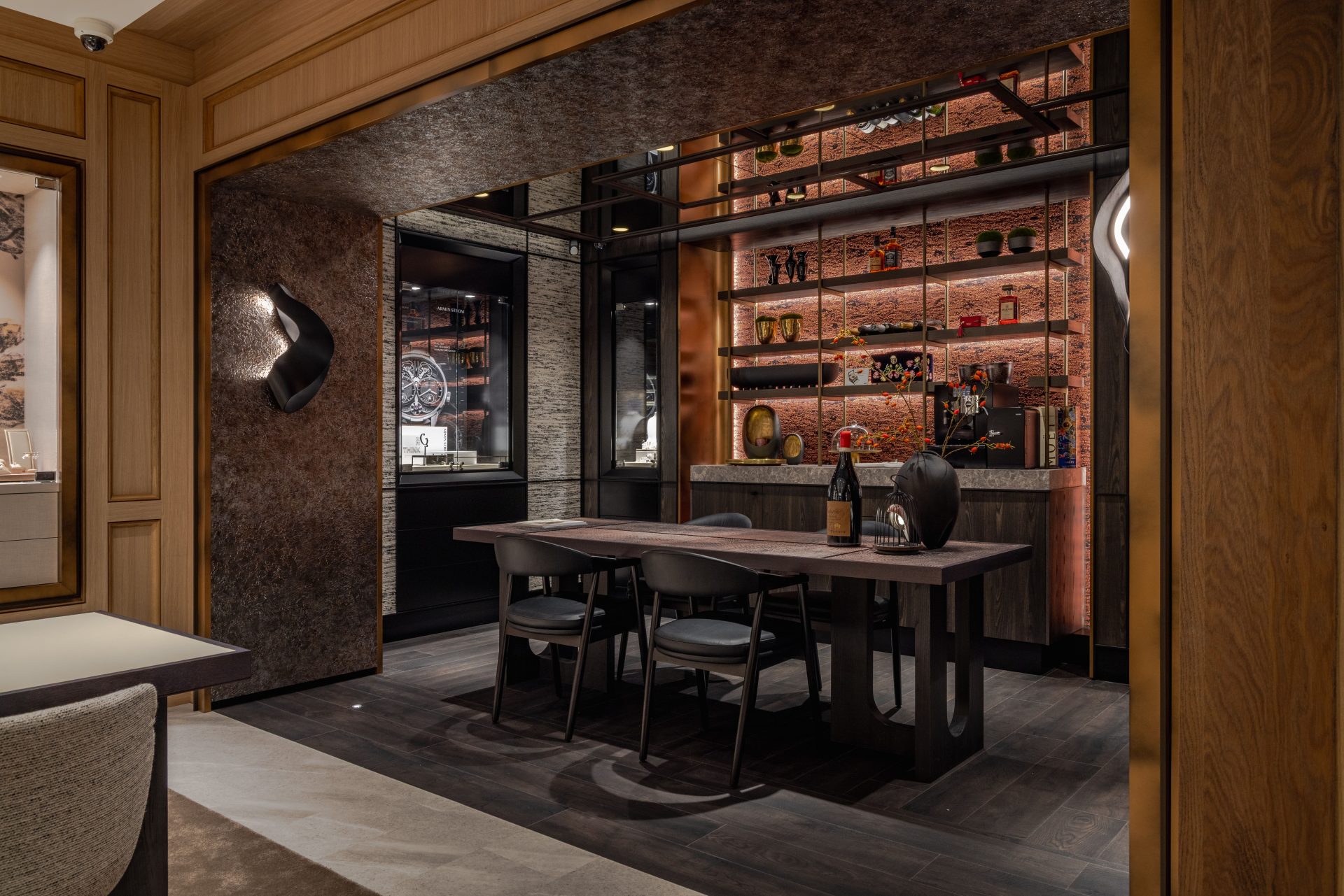 Präsentationsecke in Van Hell Juwelier Zwolle nach Renovierung